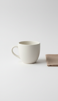 Taza galgo cerámica blanco niebla